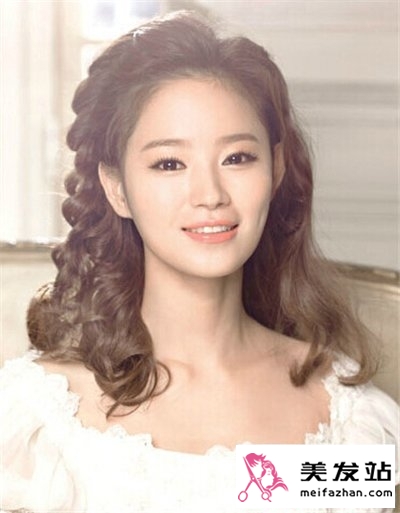 最美韩式新娘发型图片 清新甜美新娘发型最有气质