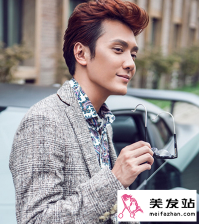 男生时尚烫发染色造型设计 将你打造的时尚帅气