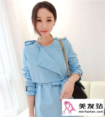 初秋职场女士通勤款发型 打造清新OL风