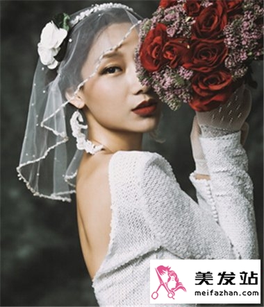 韩式式唯美新娘发型图片 打造2014最美新娘