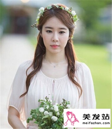 韩式式唯美新娘发型图片 打造2014最美新娘