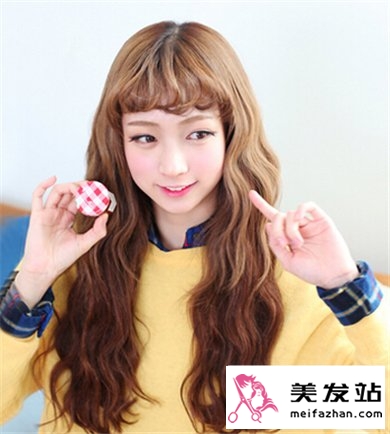 美艳韩式长发发型图片 清新时尚女神范
