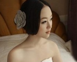 给你不一样的新娘发型享受 全方位展示你的特点