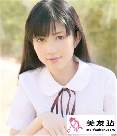 清纯发型图片分享  打造甜美可爱学院风