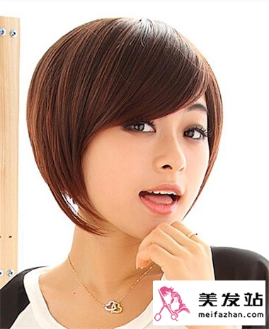 短发姑娘简单时尚发型 拥有不一样的美丽故事