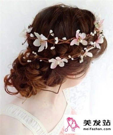 美美哒韩式新娘发型 打造幸福浪漫新娘