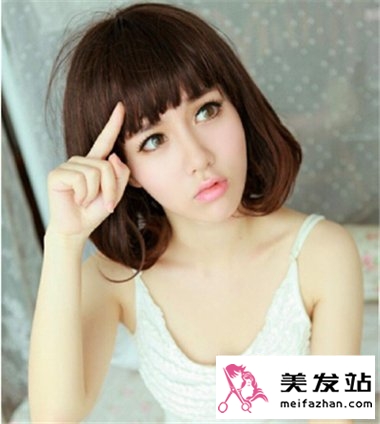 校园女生可爱短发发型 打造时尚清新校园美女