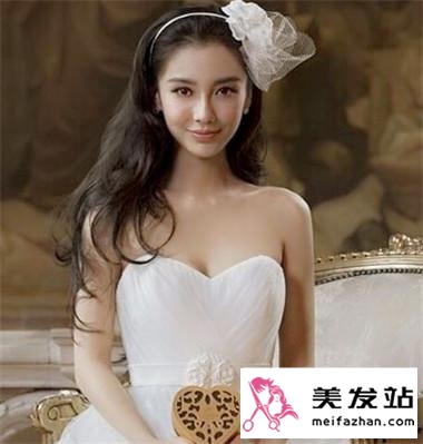 唯美韩式长发新娘发型 打造最幸福美新娘