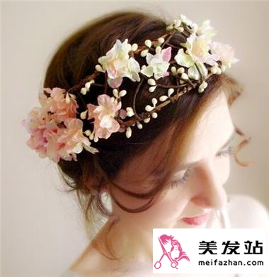 娇美新娘发型图片 打造最美气质美娇娘