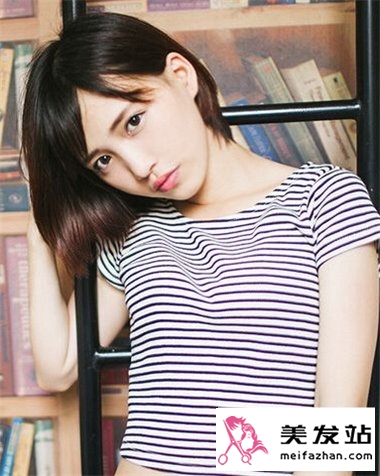 高中女生剪什么短发好看 清新时尚校园女生短发