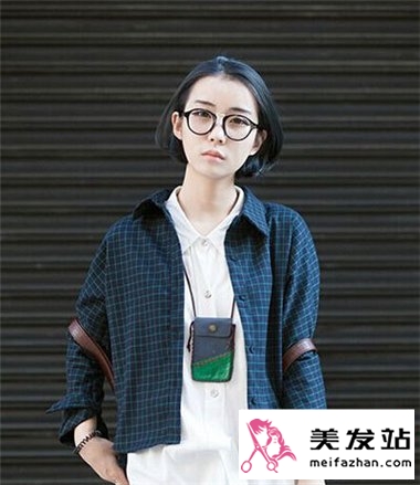 高中女生剪什么短发好看 清新时尚校园女生短发