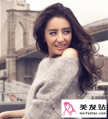 小脸女星流行发型