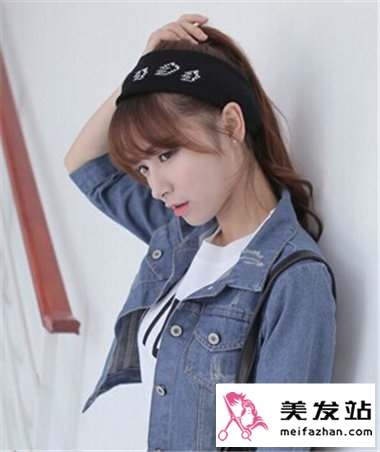 青春百搭马尾造型   完美展现女生独特魅力