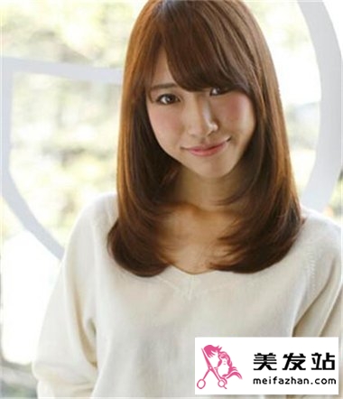 魅力中长发美女 怎么靓丽怎么来
