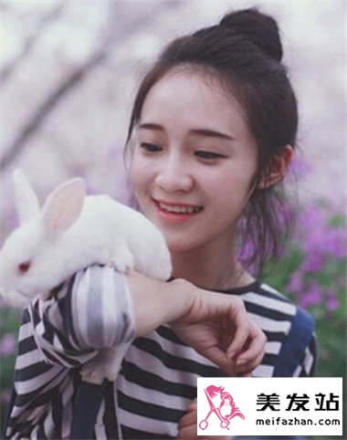 女生可爱花苞头 气质水嫩最甜美