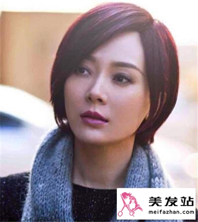 年末气质短发女生 学做明星气质造型