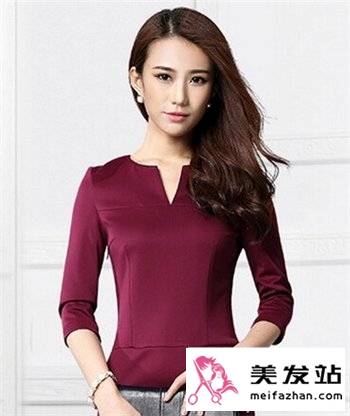 披肩韩式长卷发发型 浪漫优雅女神范