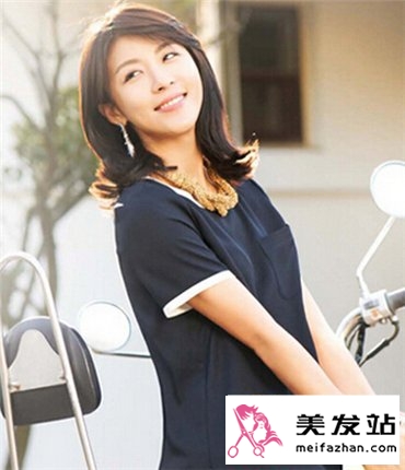 流行韩式发型图片女 知性淑女必学