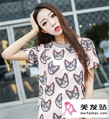 2015年女生最美直发发型图片 清新百搭时尚淑女范