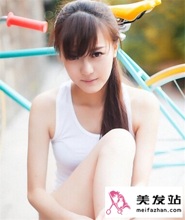 夏季女生马尾扎发发型 萌妹纸马尾扎最受宠