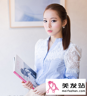 最热扎发发型推荐 甜美可人最养眼