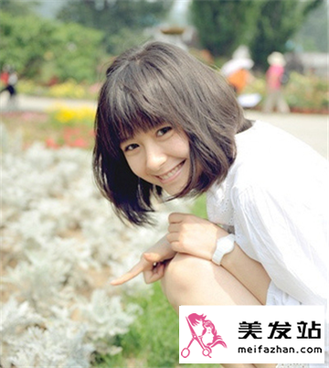 甜美萌妹子女生发型 清纯可爱至极曼妙妩媚