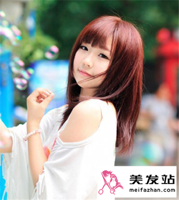 甜美萌妹子女生发型 清纯可爱至极曼妙妩媚