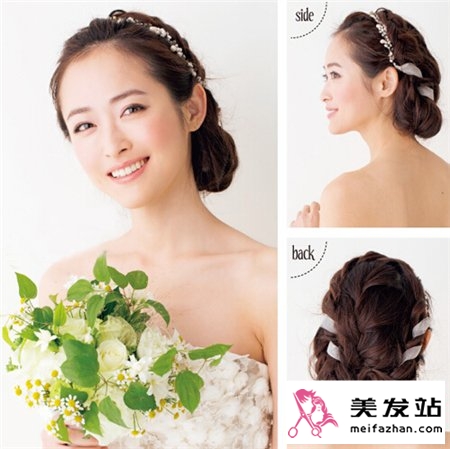 好看的日系新娘发型设计 高雅端庄最显浪漫