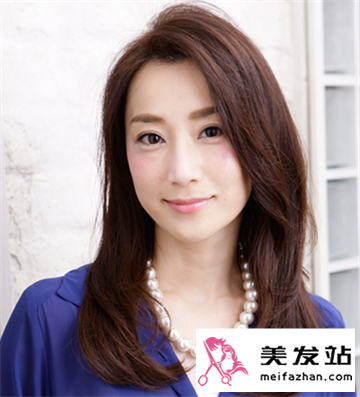女生偏分一九分刘海发型 自信知性气质完美打造