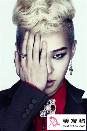 BIGBANG队长G-Dragon权志龙的最新发型造型 帅气韩国大牌范迷人的时尚