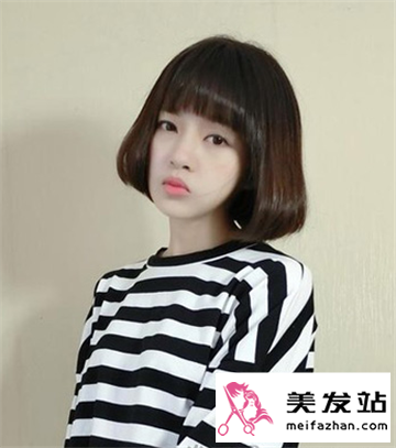 2015最新款女生短发烫卷发发型 甜美时尚个性的女发