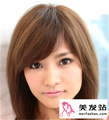 乖巧甜美棕色染发 靓丽彰显整个精彩人生