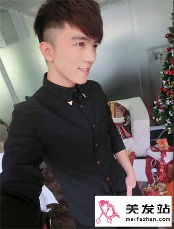 男生帅气迷人的发型设计 绅士的短发男人