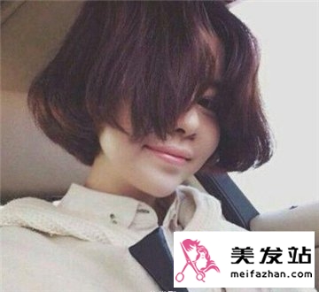2015最新女生短发发型 可爱清新韩范