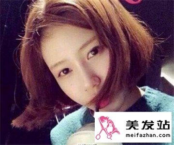 2015最新女生短发发型 可爱清新韩范