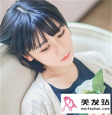适合长脸的MM们的靓丽发型 修颜瘦脸显气质