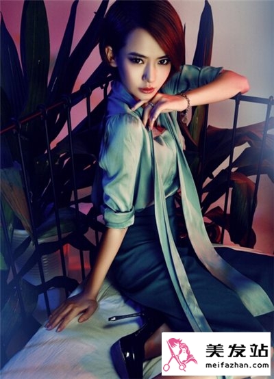 明星时尚短发发型 彰显气质女神风范
