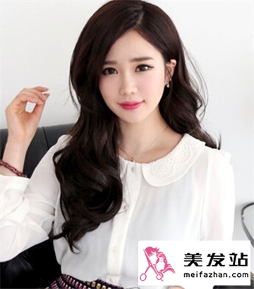 韩版甜美女生发型 清新乖巧可人