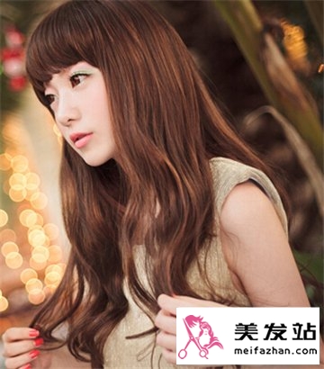 韩版甜美女生发型 清新乖巧可人