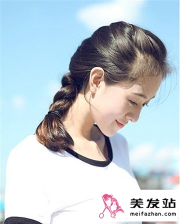 2015最新学生扎发发型 甜美清新形象惹人爱