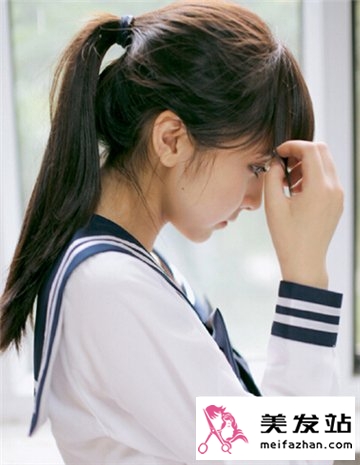 2015最新学生扎发发型 甜美清新形象惹人爱