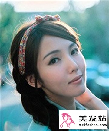 2015最新学生扎发发型 甜美清新形象惹人爱