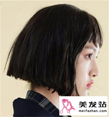气质短发小女生 时尚美好浪漫的发型设计