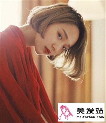 2015韩式女生短发发型 甜美时尚又减龄