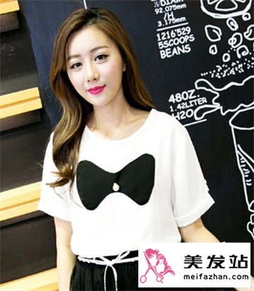 卡其色温暖染发发色 清新唯美的染发发感
