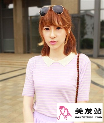 女生清纯甜美直发发型 萌系浪漫唯美气质