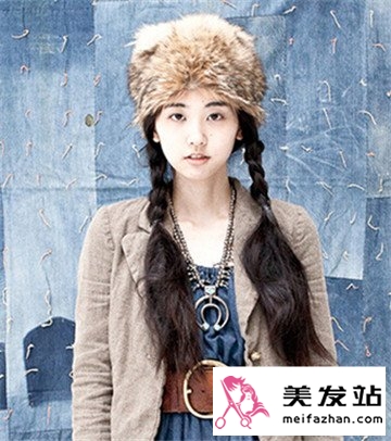 森女系女生长发发型图片欣赏 清新唯美不失时尚气质