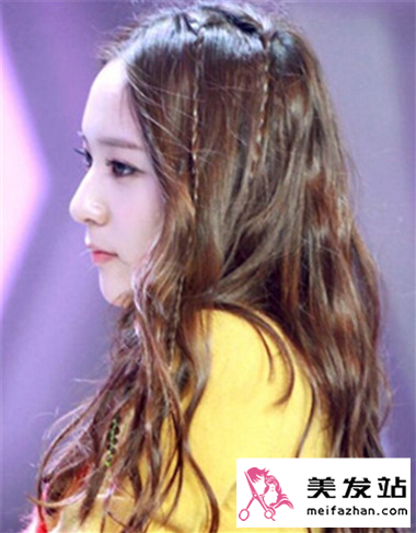 女生清纯美丽韩式长美发 塑造你的长发美女气质