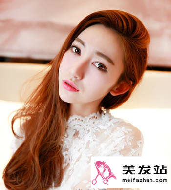 最新侧分长发发型精选 女神优雅气质尽显