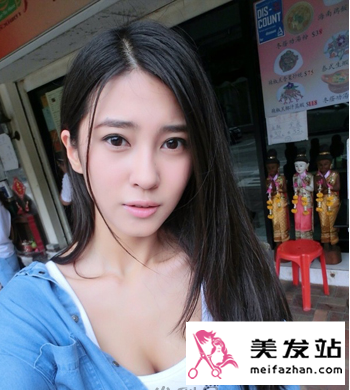 最新侧分长发发型精选 女神优雅气质尽显